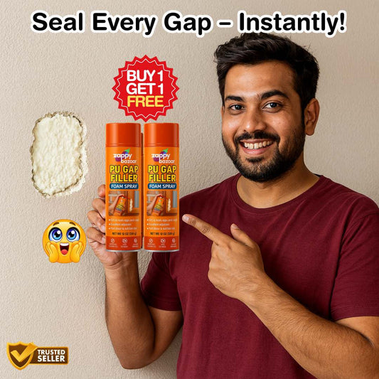 Instant Wall & Tile Gap Seal – PU Foam Spray | Buy 1 Get 1 Free