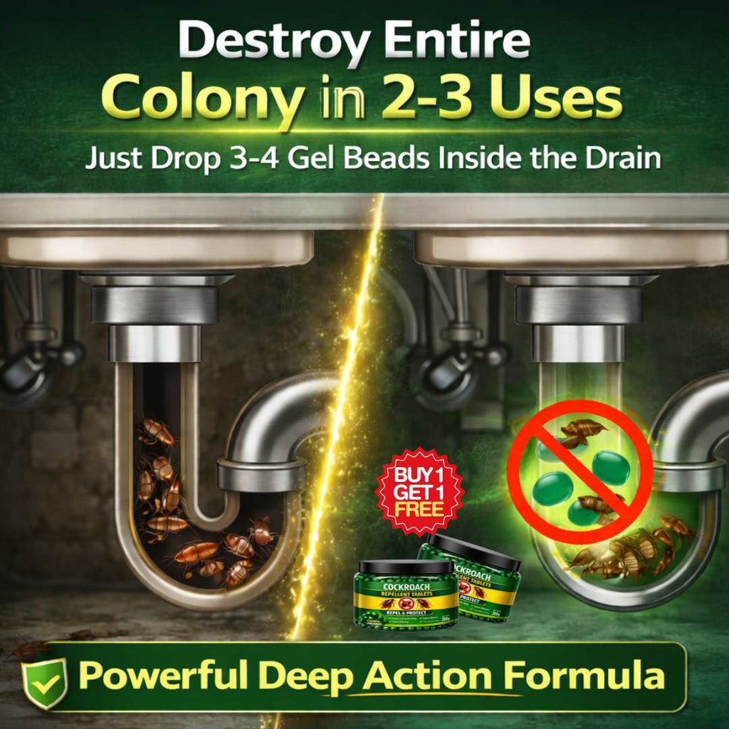 Cockroach Repellent Gel-Beads (Buy 1 Get 1 Free)