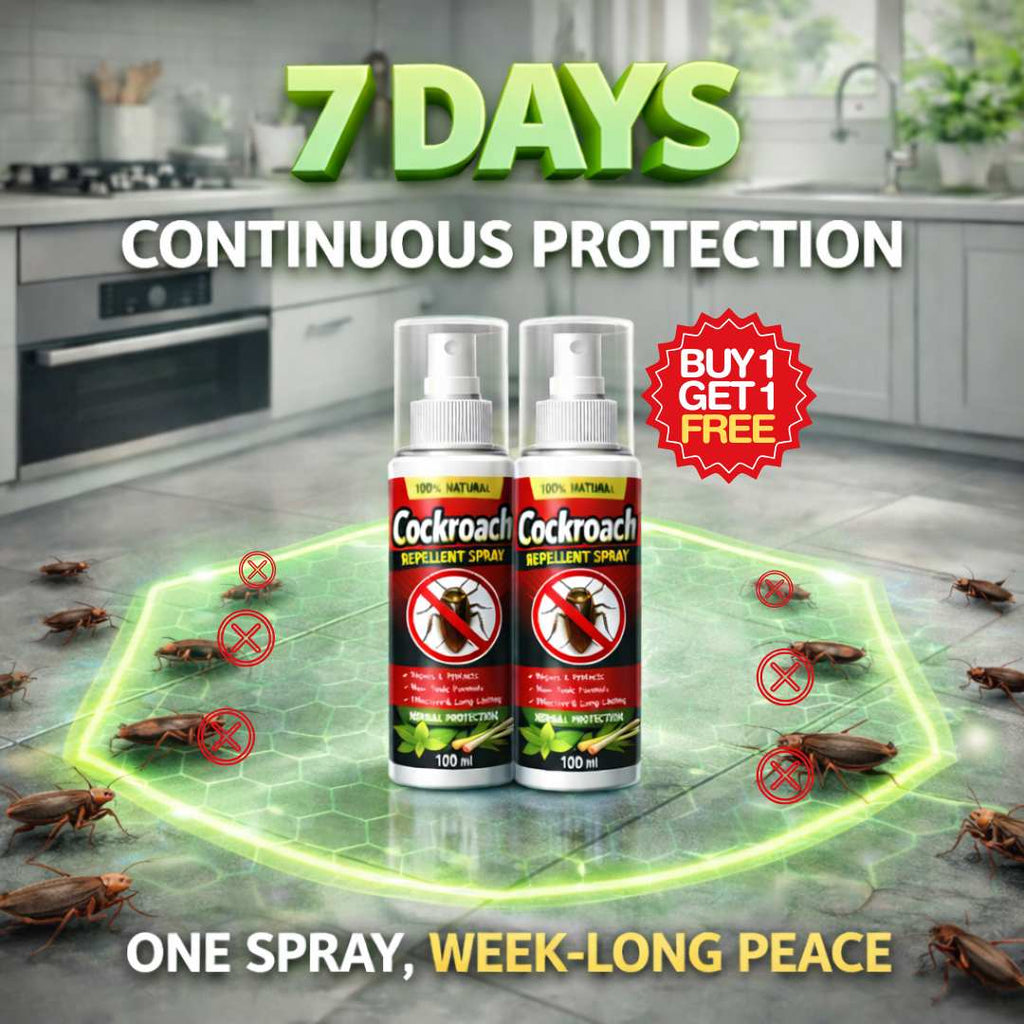 Cockroach Repellent Spray - Buy 1 Get 1 Free