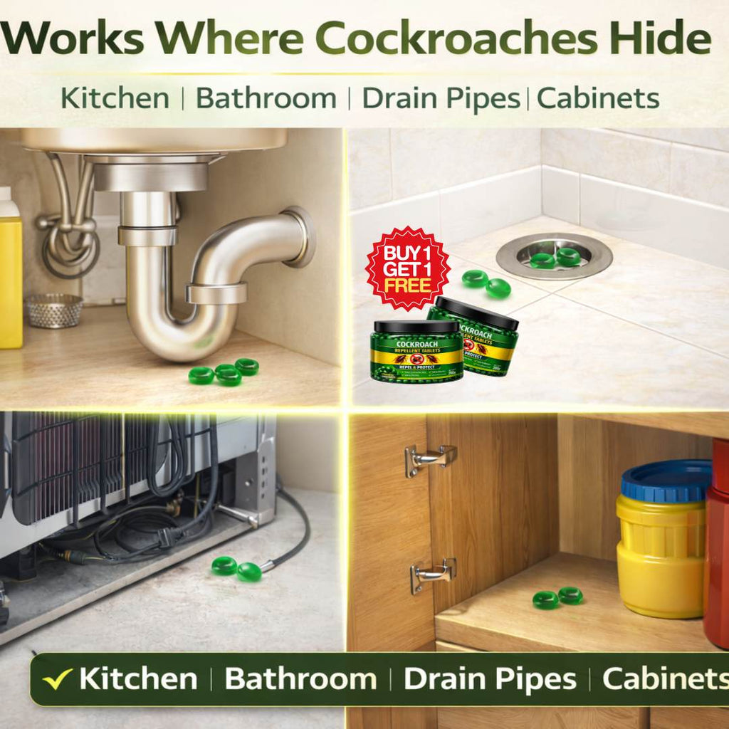 Cockroach Repellent Gel-Beads (Buy 1 Get 1 Free)