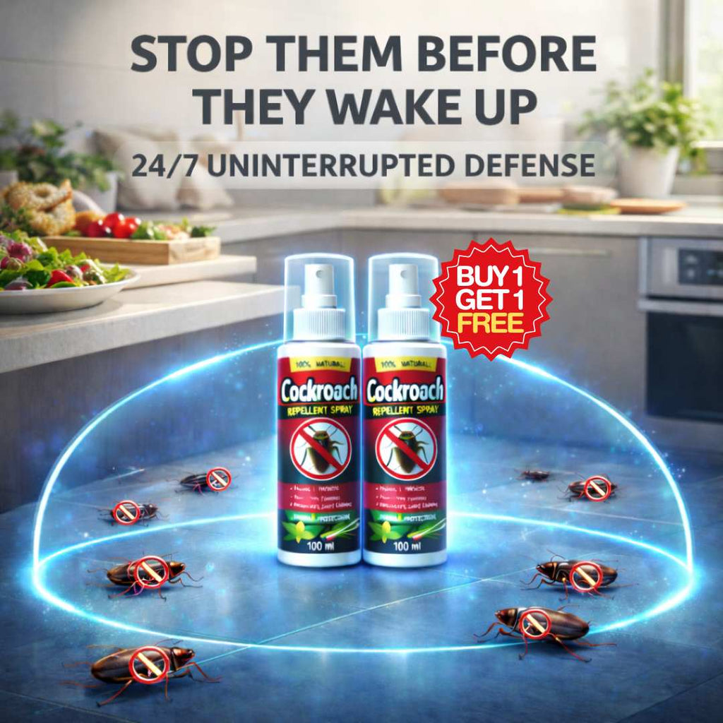 Cockroach Repellent Spray - Buy 1 Get 1 Free